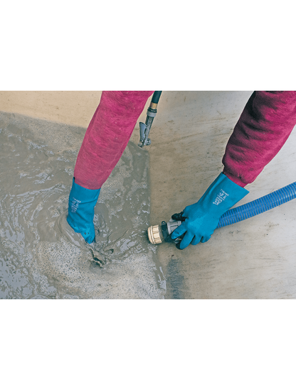 FrogWear® - 2360 - Chemical Handling Gloves - nitrile coating - black