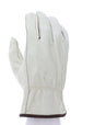 3215_ - 3215L - 23690 - 360 - Leather driver work gloves – MCR Safety Group 3215 – grain cowskin leather with keystone thumb 