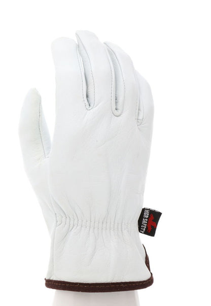 3601_ - 3601L - 23807 - 360 - Leather driver work gloves – MCR Safety Group 3601 – premium grain goatskin leather with straig