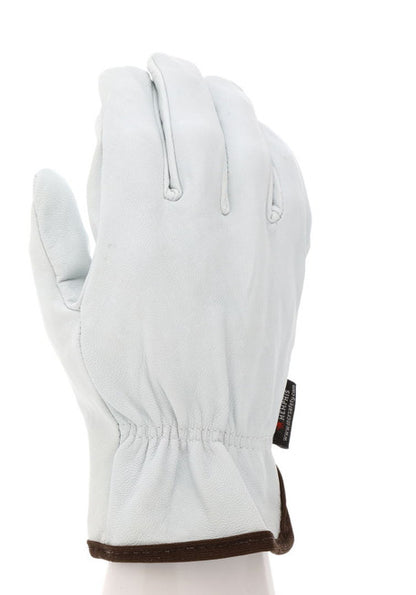 3603_ - 3603L - 23838 - 360 - Leather driver work gloves – MCR Safety Group 3603 – grain goatskin leather with straight thumb