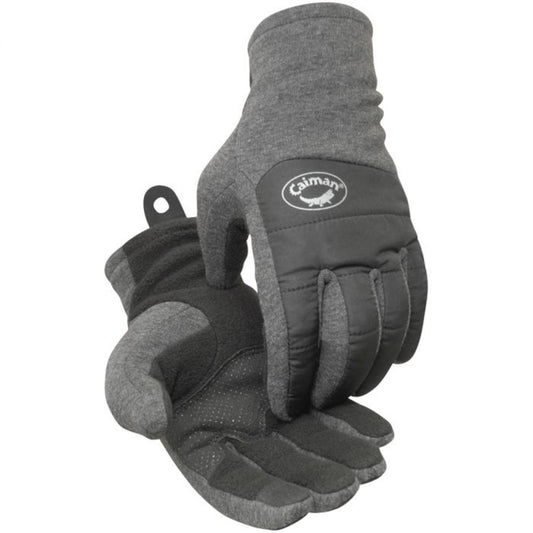Caiman 2384 – Polyester Fleece Glove with Micro-Dot Patch Grip and Thermal Lining - Touchscreen Compatible