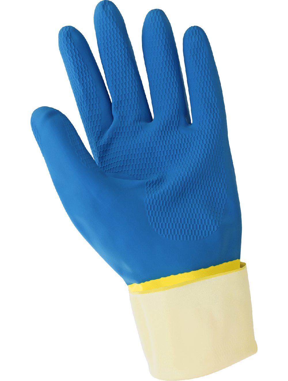 Global Glove - 244 - Unsupported Gloves - neoprene coating - blue