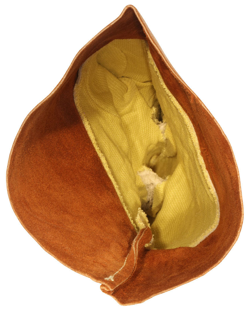 4955H - Leather Welding Work Gloves - Competitive Value (CV) C+ Grade Grain Cow Leather - 4 Inch Split Leather Bell Cuff - Lined and Sewn with ARX® Cut Resistant Material for Excellent Durability