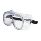 Bouton Optical 248-5090-300B – Direct Vent Goggle with Clear Blue Body, Clear Lens and Anti-Scratch Coating