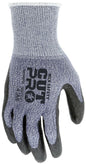 92745PU - MCR Safety CutPro® - 15 Gauge HyperMax® HPPE Shell - Cut, Abrasion and Puncture Resistant - Polyurethane (PU) Coated Palm and Fingertips