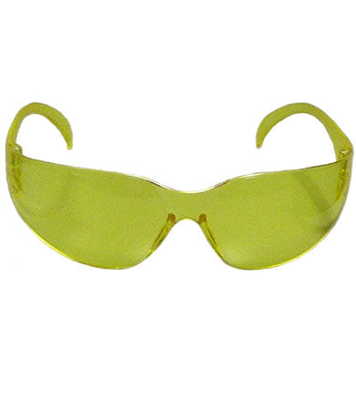Zenon Z12™ Rimless Safety Glasses with Amber Temple, Amber Lens and Anti-Scratch Coating