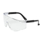 Zenon Z28™: OTG Rimless Safety Glasses with Black Temple and Clear Lens