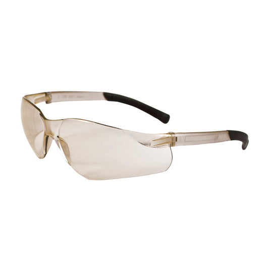 Zenon Z13™: Rimless Safety Glasses with Clear Temple, I/O Lens and Anti-Scratch Coating