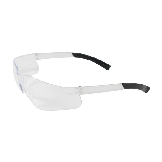 Zenon Z13™ Rimless Safety Glasses with Clear Temple and Clear Lens