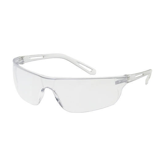 Zenon Z-Lyte™: Rimless Safety Glasses with Clear Temple, Clear Lens and Anti-Scratch Coating