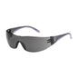 Eva®: Rimless Safety Glasses with Gray / Pink Temple, Gray Lens and Anti-Scratch Coating