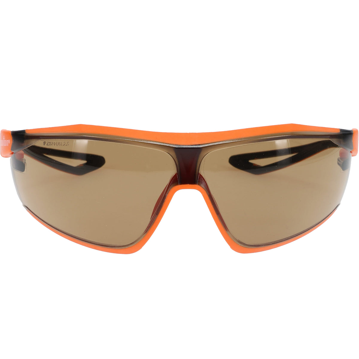 ECO Series™: Bio-Based Full Frame Safety Glasses with Orange Frame, Gray Lens and Anti-Scratch / FogLess® 3Sixty™ Coating
