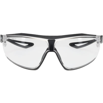 ECO Series™: Bio-Based Full Frame Safety Glasses with Black Frame, Clear Lens and Anti-Scratch / FogLess® 3Sixty™ Coating