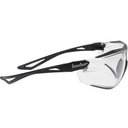 ECO Series™: Bio-Based Full Frame Safety Glasses with Black Frame, Clear Lens and Anti-Scratch / FogLess® 3Sixty™ Coating