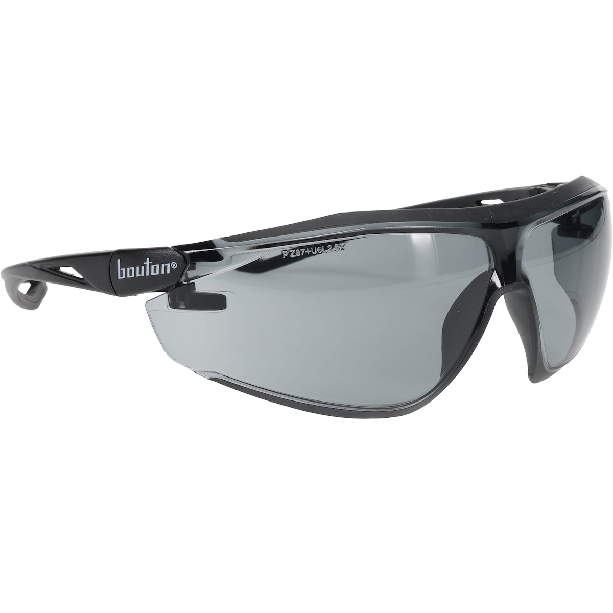 ECO Series™: Bio-Based Full Frame Safety Glasses with Black Frame, Gray Lens and Anti-Scratch / FogLess® 3Sixty® Coating