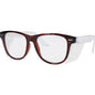Bouton Optical 250-170-8122 – Bifocal Auto-Focusing Reader Safety Glasses, Tortoise Frame with Side Shields, and Clear AS/AF Coated Lens, +1.0 to +2.75 Diopter
