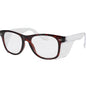 Bouton Optical 250-170-8123 – Full Lens Auto-Focusing Reader Safety Glasses, Tortoise Frame with Side Shields, and Clear AS/AF Coated Lens, +0.6 to +2.75 Diopter