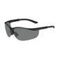 Hi-Voltage AC™: Semi-Rimless Safety Glasses with Black Frame, Gray Lens and Anti-Scratch / Anti-Fog Coating