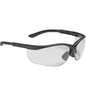 Hi-Voltage AC™: Semi-Rimless Safety Glasses with Black Frame, Clear Lens and Anti-Scratch / Anti-Fog Coating