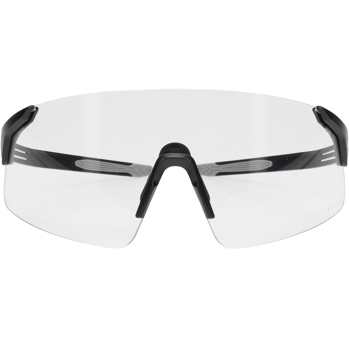 Site Boss Enhanced Coverage Frameless Safety Glasses with Black Temples and Clear FogLess® 3Sixty™ Lens Coating