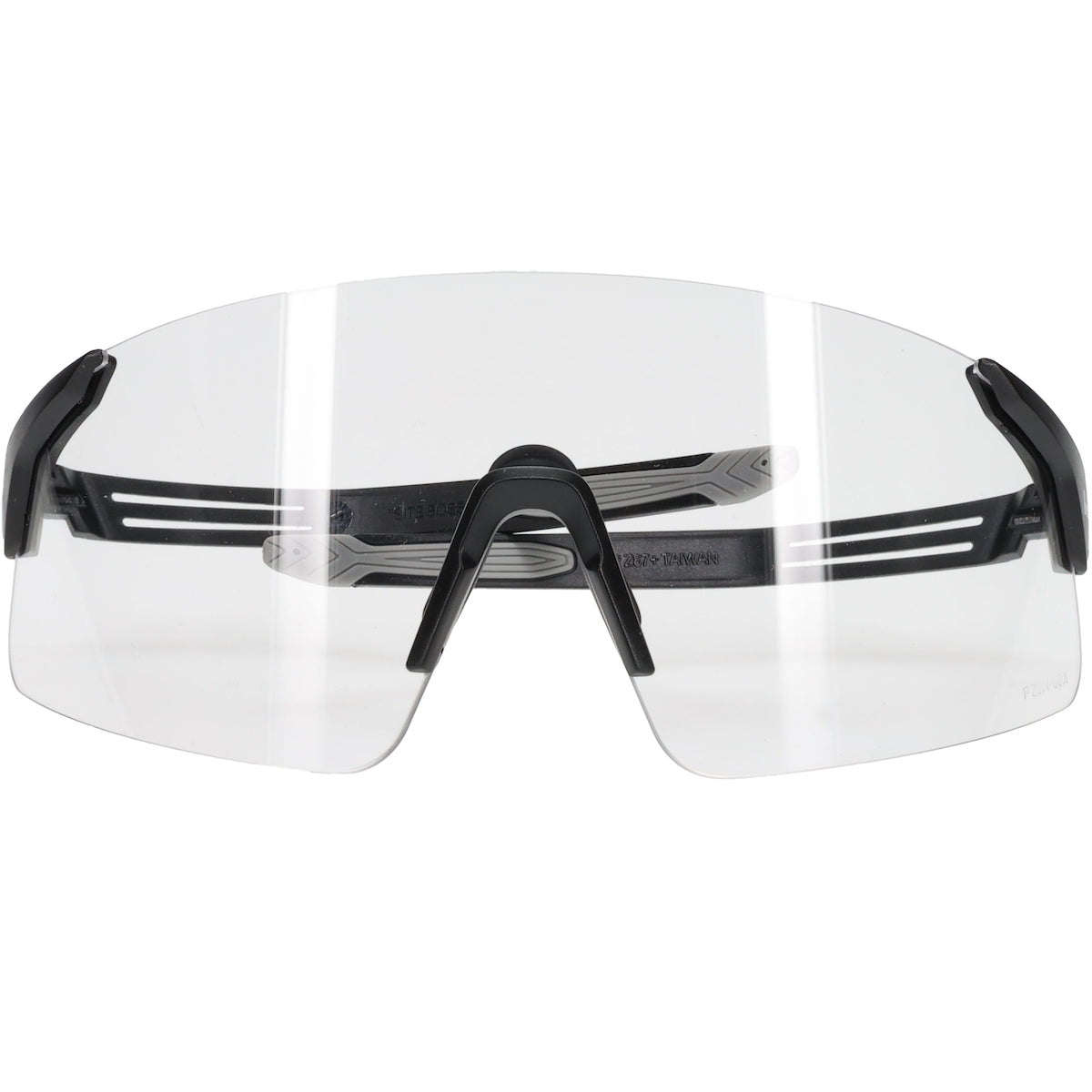 Site Boss Enhanced Coverage Frameless Safety Glasses with Black Temples and Clear FogLess® 3Sixty™ Lens Coating