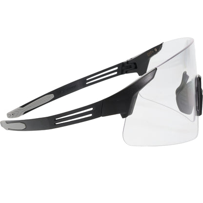 Site Boss Enhanced Coverage Frameless Safety Glasses with Black Temples and Clear FogLess® 3Sixty™ Lens Coating