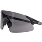 Site Boss Enhanced Coverage Frameless Safety Glasses, with Black Temples and Gray FogLess® 3Sixty™ Lens Coating