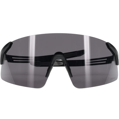 Site Boss Enhanced Coverage Frameless Safety Glasses, with Black Temples and Gray FogLess® 3Sixty™ Lens Coating