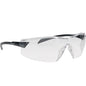 Radar™: Rimless Safety Glasses with Gray Temple, Clear Lens