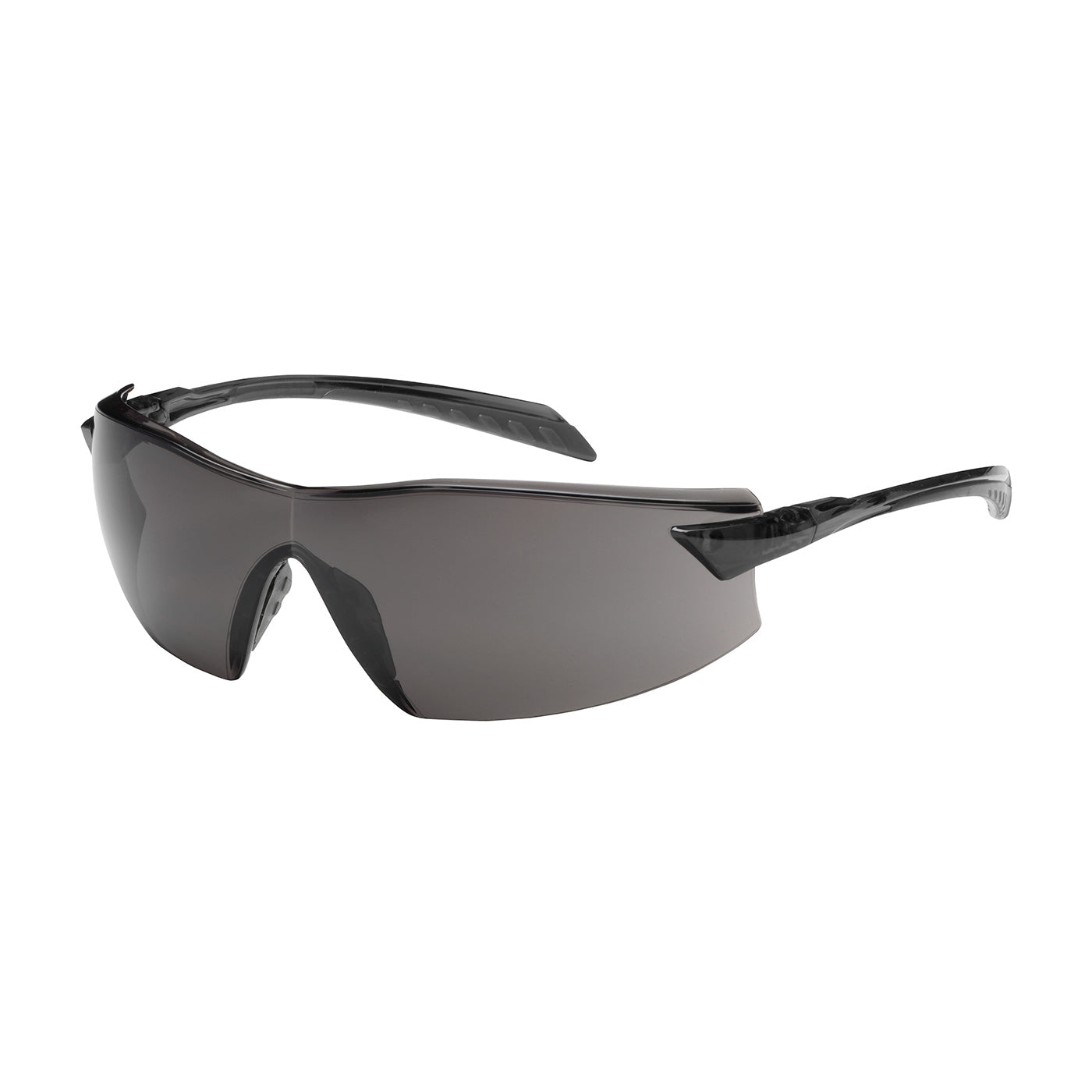 Radar™ Rimless Safety Glasses with Gray Temple, Gray Lens and Anti-Scratch / Anti-Fog Coating