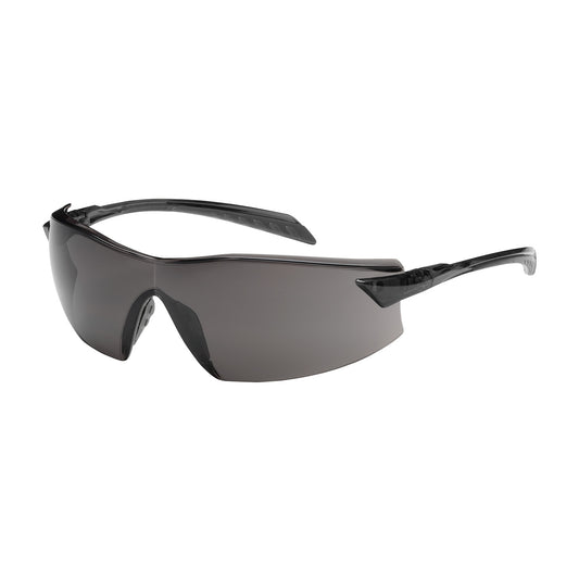 Radar™ Rimless Safety Glasses with Gray Temple, Gray Lens and Anti-Scratch / Anti-Fog Coating