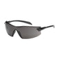 Radar™ Rimless Safety Glasses with Gray Temple, Gray Lens and Anti-Scratch / Anti-Fog Coating