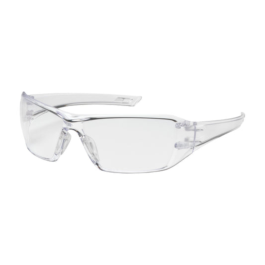 Captain™: Rimless Safety Glasses with Clear Temple, Clear Lens and Anti-Scratch / Anti-Fog Coating