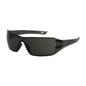 Captain™: Rimless Safety Glasses with Gray Temple, Gray Lens and Anti-Scratch / Anti-Fog Coating