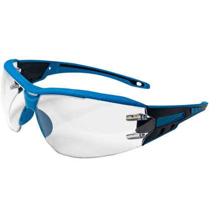 PIP 250-46-D520 Captain Metal Detectable Rimless Safety Glasses with Clear Lens and Anti-Scratch / Fogless 3Sixty Coating