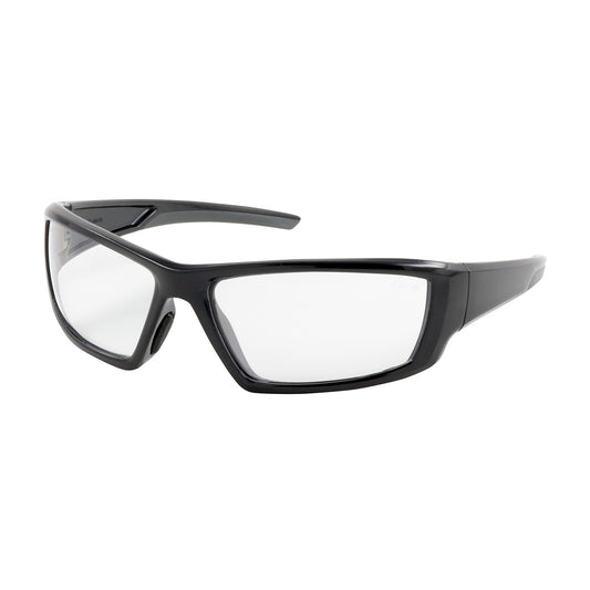 Sunburst™: Full Frame Safety Glasses with Black Frame, Clear Lens and Anti-Scratch / Anti-Fog Coating