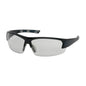 Xtricate™ Semi-Rimless Safety Glasses with Dark Blue Frame, Light Gray Lens and FogLess® 3Sixty™ Coating
