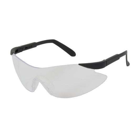 Wilco™ Rimless Safety Glasses with Black Temple, Clear Lens