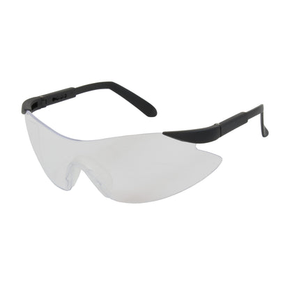 PIP 250-92-0000 Wilco Rimless Safety Glasses with Black Temple, Clear Lens