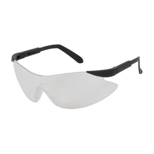 Wilco™: Rimless Safety Glasses with Black Temple, Clear Lens and Anti-Scratch / Anti-Fog Coating