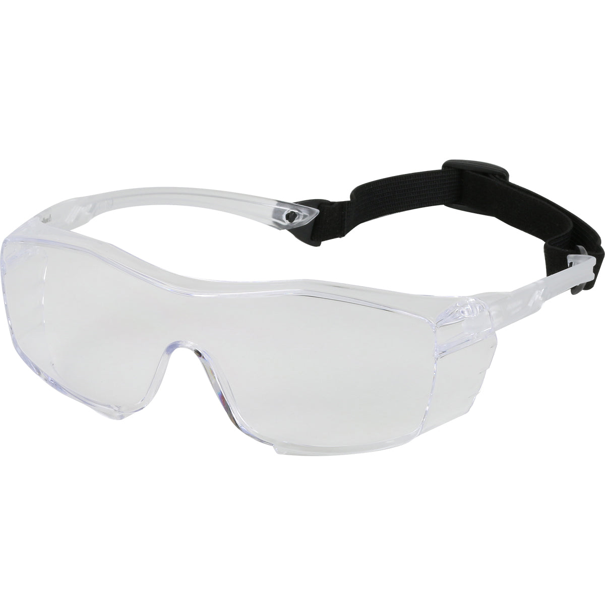 OverSeal™ OTG Safety Glasses with Headband, Clear Lens and Fogless® 3Sixty™ Coating