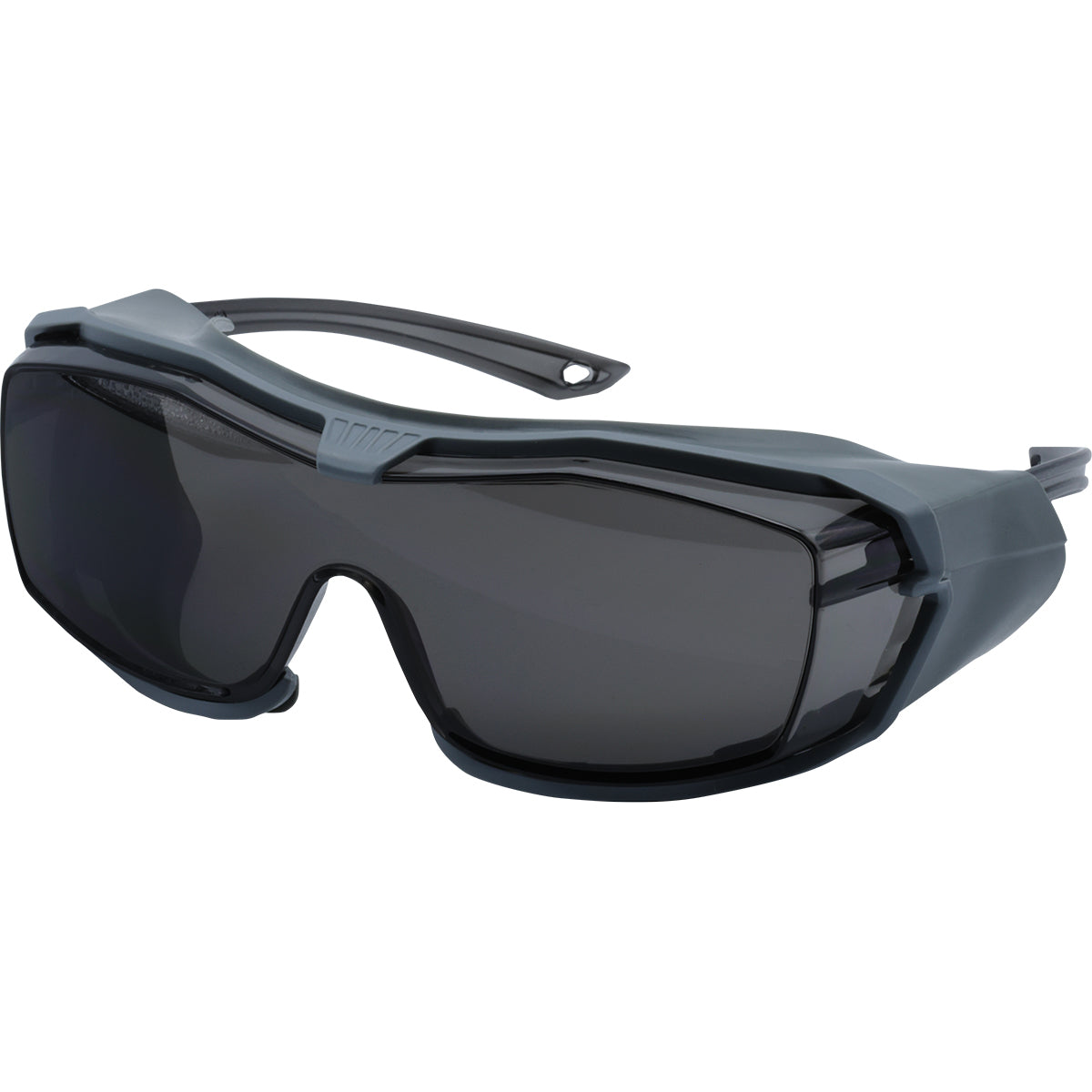OverSeal™: OTG Safety Glasses with Rubber Gasket, Headband, Gray Lens and Fogless® 3Sixty™ Coating