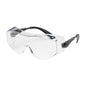 OverSite™ OTG Rimless Safety Glasses with Black / Gray Temple and Clear Lens