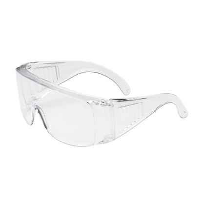 The Scout™: OTG Rimless Safety Glasses with Clear Temple and Clear Lens