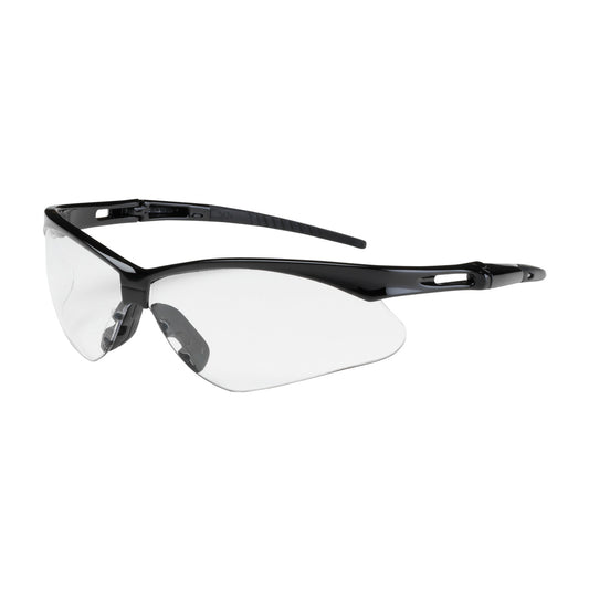 Anser™: Semi-Rimless Safety Glasses with Black Frame, Clear Lens and Anti-Scratch / Anti-Fog Coating