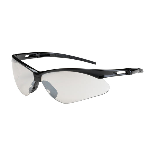 Anser™: Semi-Rimless Safety Glasses with Black Frame, I/O Lens and Anti-Scratch Coating