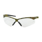 Anser™: Semi-Rimless Safety Glasses with Camouflage Frame, Clear Lens and Anti-Scratch / Anti-Fog Coating
