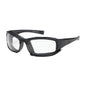 Cefiro™: Full Frame Safety Glasses with Black Frame, R