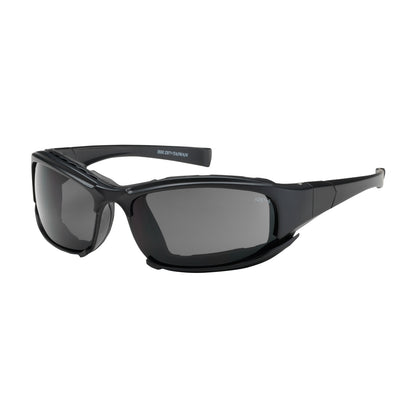 Cefiro™: Full Frame Safety Glasses with Black Frame, R
