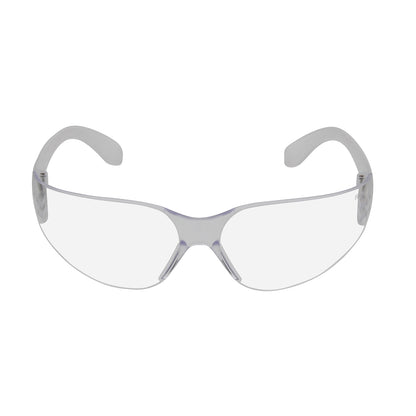 Zenon Z12™: Rimless Safety Glasses with Clear Temple, Clear Lens and Anti-Scratch Coating